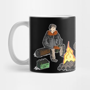 funny camping friends bear Mug